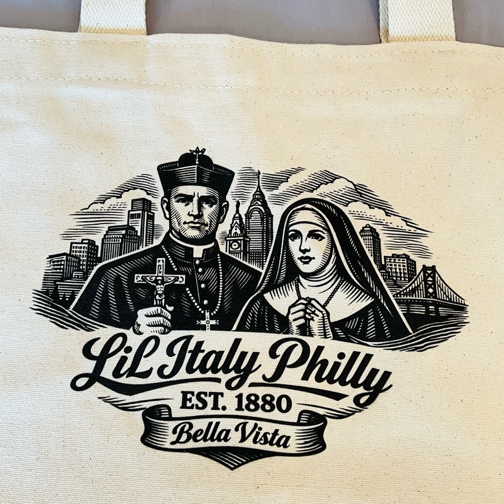 Lil Italy Philly Tote Bag - Picture 3 of 8